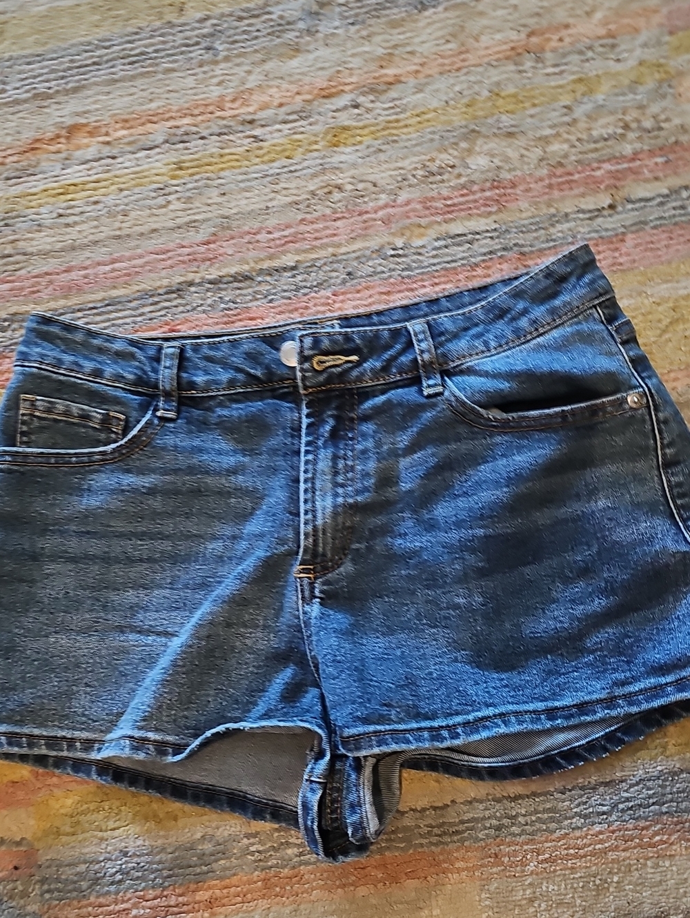 No Boundaries Blue Denim Jean Shorts